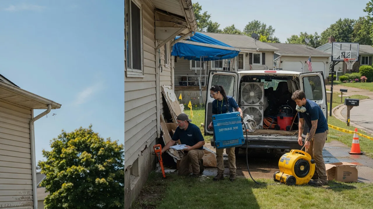 Ceiling Leak Cleanup in Westmoreland City, PA near me