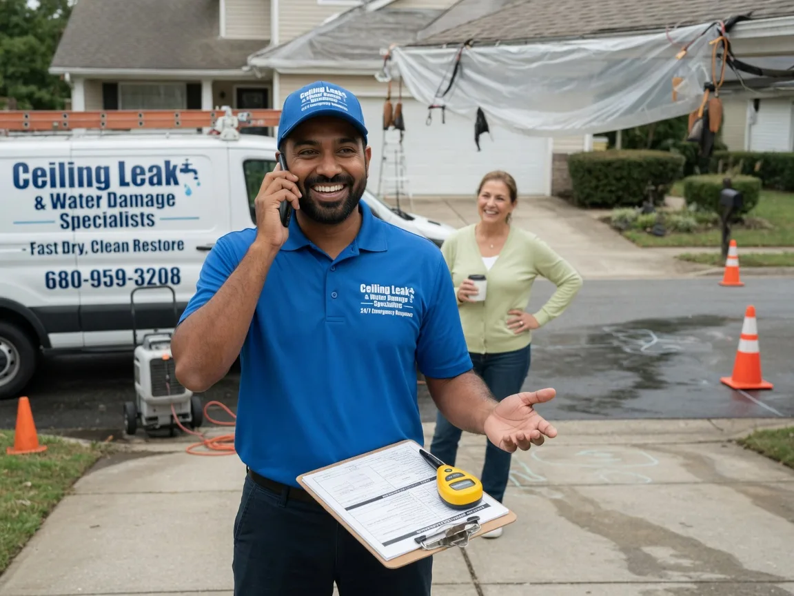 Ceiling Leak Cleanup Westmoreland City, PA FAQs